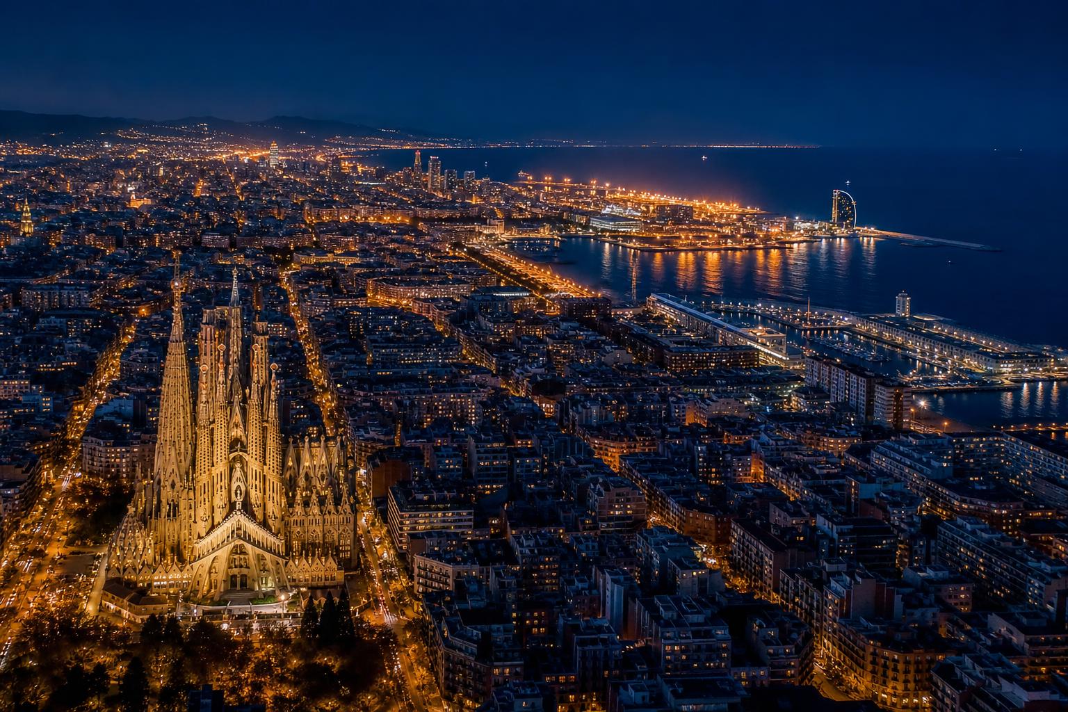 Espagne by night